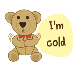 My little bear (MheeNao English version) sticker #7846912