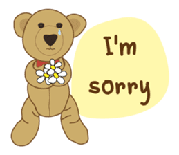 My little bear (MheeNao English version) sticker #7846916