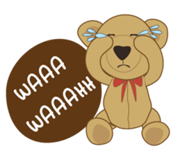 My little bear (MheeNao English version) sticker #7846919