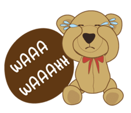 My little bear (MheeNao English version) sticker #7846919