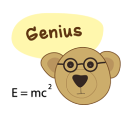 My little bear (MheeNao English version) sticker #7846925