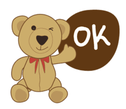 My little bear (MheeNao English version) sticker #7846926