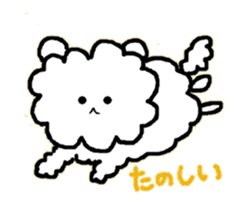moko of the puppy sticker #7847619