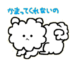 moko of the puppy sticker #7847621