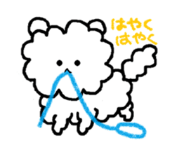 moko of the puppy sticker #7847624