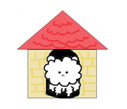 moko of the puppy sticker #7847636