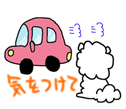 moko of the puppy sticker #7847643