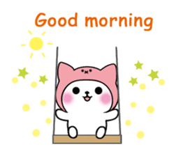 Cute cat of the hat (ENG.ver) sticker #7847898