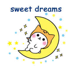 Cute cat of the hat (ENG.ver) sticker #7847901