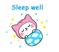 Cute cat of the hat (ENG.ver) sticker #7847903