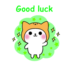 Cute cat of the hat (ENG.ver) sticker #7847906