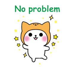 Cute cat of the hat (ENG.ver) sticker #7847908