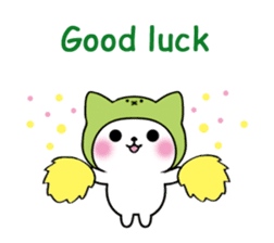 Cute cat of the hat (ENG.ver) sticker #7847920