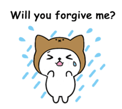 Cute cat of the hat (ENG.ver) sticker #7847924