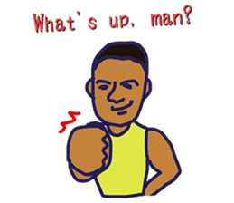 Various kinds of hello sticker #7847982