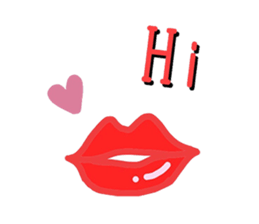 Various kinds of hello sticker #7847983