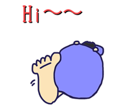 Various kinds of hello sticker #7848005