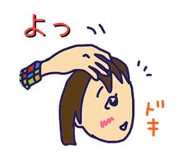 Various kinds of hello sticker #7848011