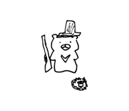 Momo Bear sticker #7848299