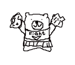 Momo Bear sticker #7848305