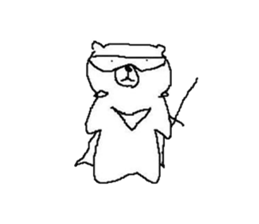 Momo Bear sticker #7848308