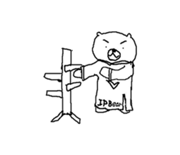 Momo Bear sticker #7848312