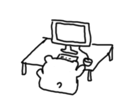 Momo Bear sticker #7848318