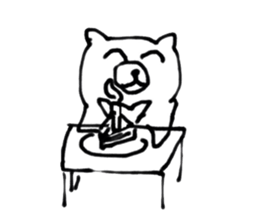 Momo Bear sticker #7848320