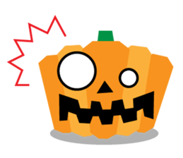 Bumpy pumpkins sticker #7848738
