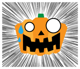 Bumpy pumpkins sticker #7848739