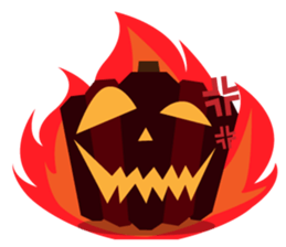Bumpy pumpkins sticker #7848747