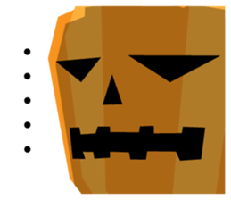 Bumpy pumpkins sticker #7848748