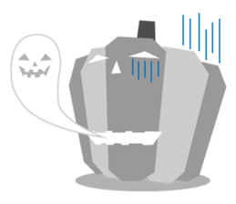 Bumpy pumpkins sticker #7848759