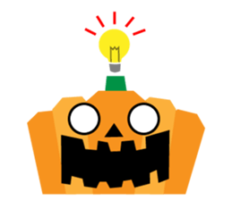 Bumpy pumpkins sticker #7848761