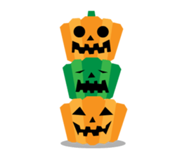 Bumpy pumpkins sticker #7848764