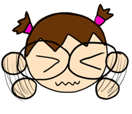 Point of View: The Glasses Girl sticker #7848815