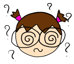 Point of View: The Glasses Girl sticker #7848817