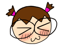 Point of View: The Glasses Girl sticker #7848822