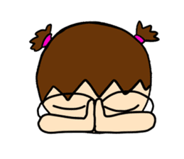 Point of View: The Glasses Girl sticker #7848823