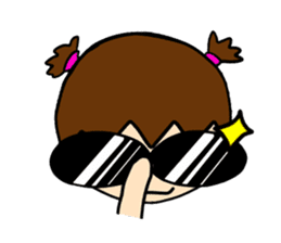 Point of View: The Glasses Girl sticker #7848831