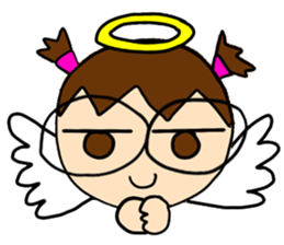 Point of View: The Glasses Girl sticker #7848836