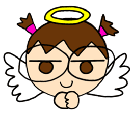 Point of View: The Glasses Girl sticker #7848836