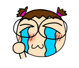 Point of View: The Glasses Girl sticker #7848843