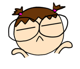 Point of View: The Glasses Girl sticker #7848849