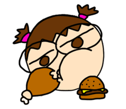 Point of View: The Glasses Girl sticker #7848851