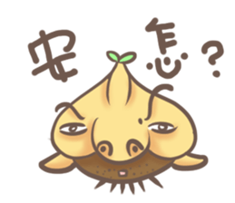 Uncle garlic sticker #7849133