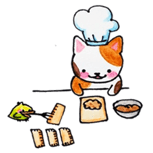 Cat and Bird of Brazil sticker #7849277