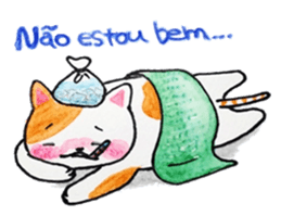 Cat and Bird of Brazil sticker #7849286