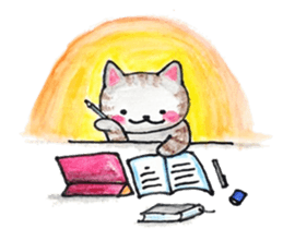 Cat and Bird of Brazil sticker #7849291