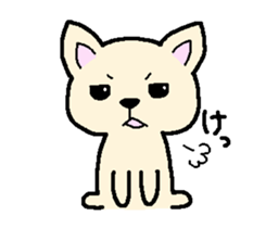 Japanese Chihuahua dog2 sticker #7849333